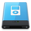 Blue iPod W Icon